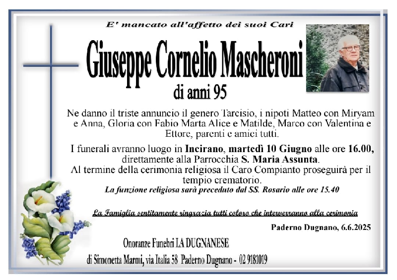 Giuseppe Cornelio Mascheroni