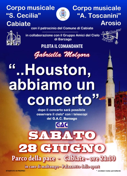 Concerto-Houston, abbiamo un concerto